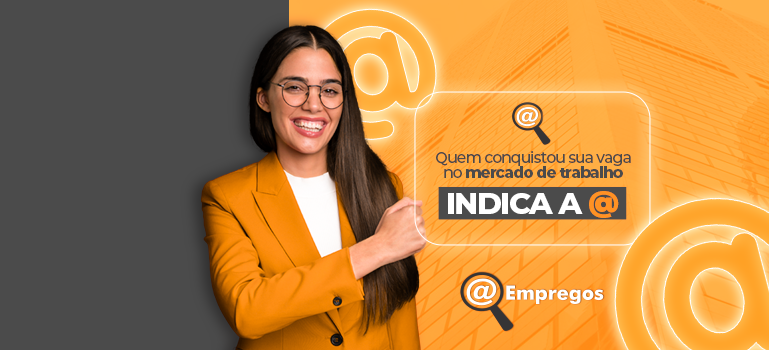  indica a @